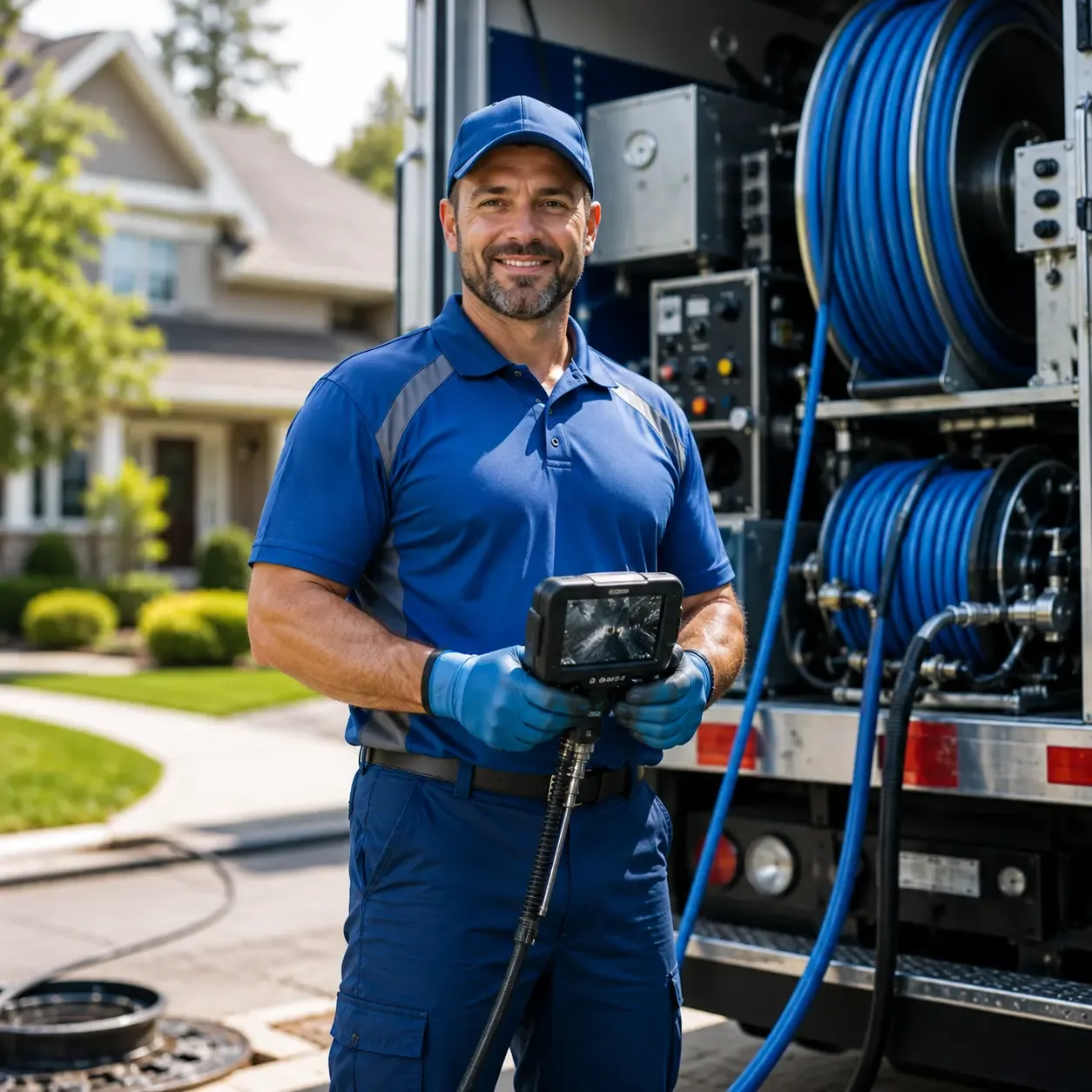 Local outdoor drain cleaning specialists in Burgoon, OH